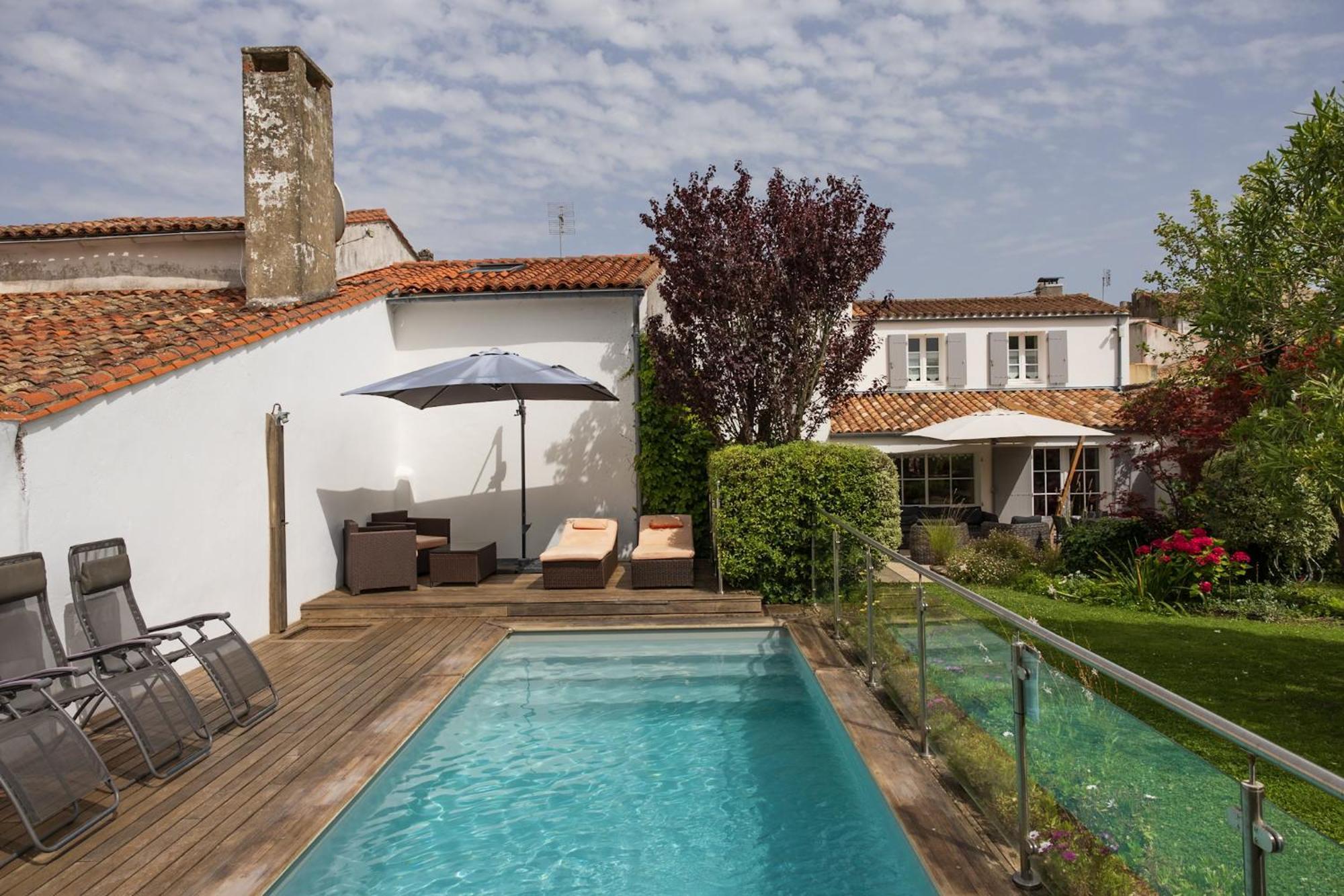 La Martinoise Garden Hotel Saint-Martin-de-Re Bilik gambar